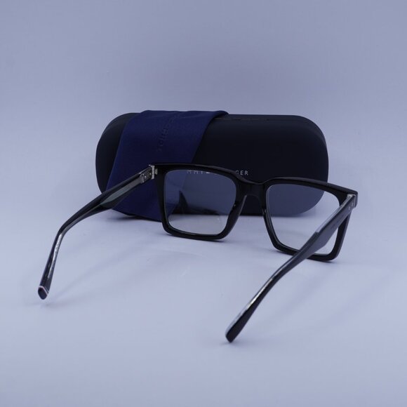 Tommy Hilfiger TH2067/S 0807 T4 Square Sunglasses – Black/Silver Mirror - Picture 11 of 11